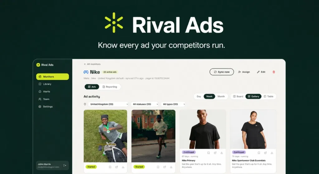 Rival Ads: How to Track Competitor Ads and Find Better Campaign Ideas Rival Ads